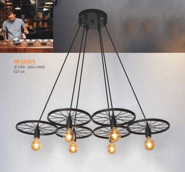 nb 32286 img 1587432047 Đèn thả decor coffee, Ø1100xH900, LED, E27x6, NetViet, #NB3228/6 nb-32286-img-1587432047