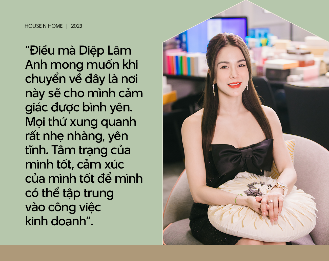 Diệp Lâm Anh chi 2 tỷ cải tạo nhà, biến “biệt thự” thành studio livestream bán hàng, mách nước cách “có tiền ở biệt thự”