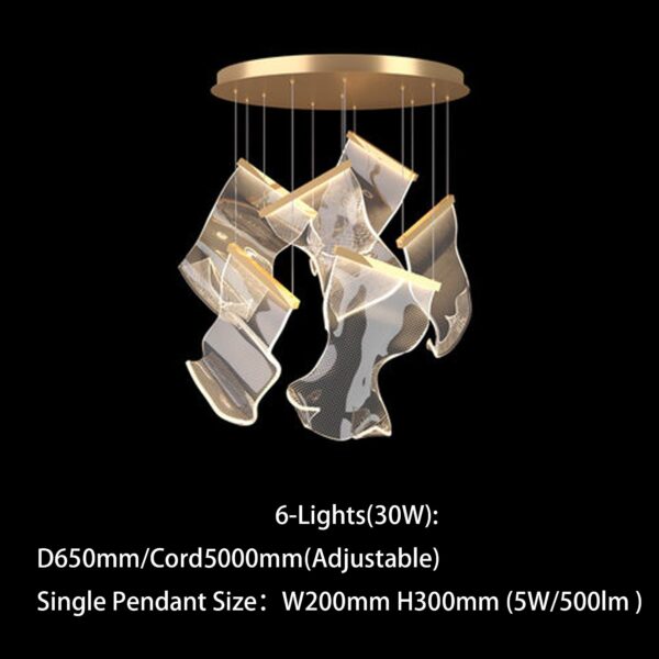 Chandelier lights YPW1024