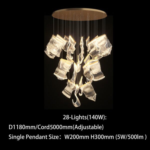 Chandelier lights YPW1024