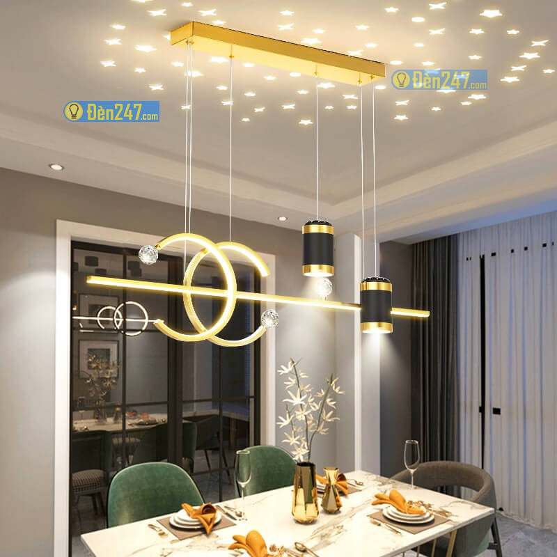 Đèn thả Decor - Đèn247.com - đèn thả decor, đèn thả phòng khách, đèn thả phòn ngủ, đèn trang trí phòng ăn