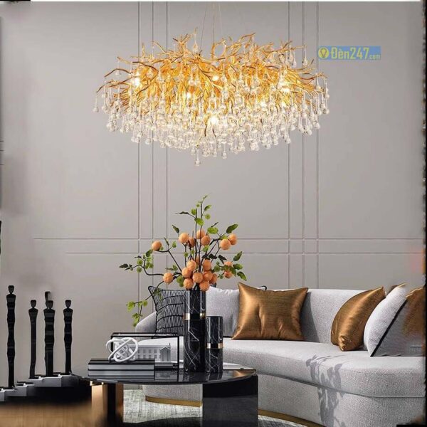 Đèn thả pha lê D1000xH830x900 TPL6661/1000-RD