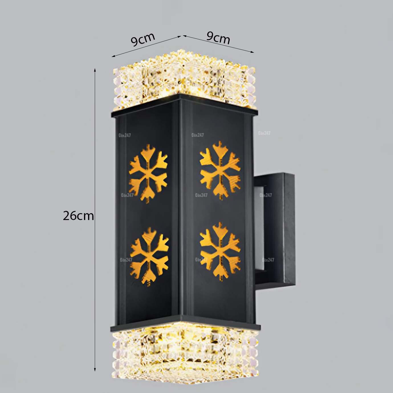 Đèn tường led bông tuyết NT-1788