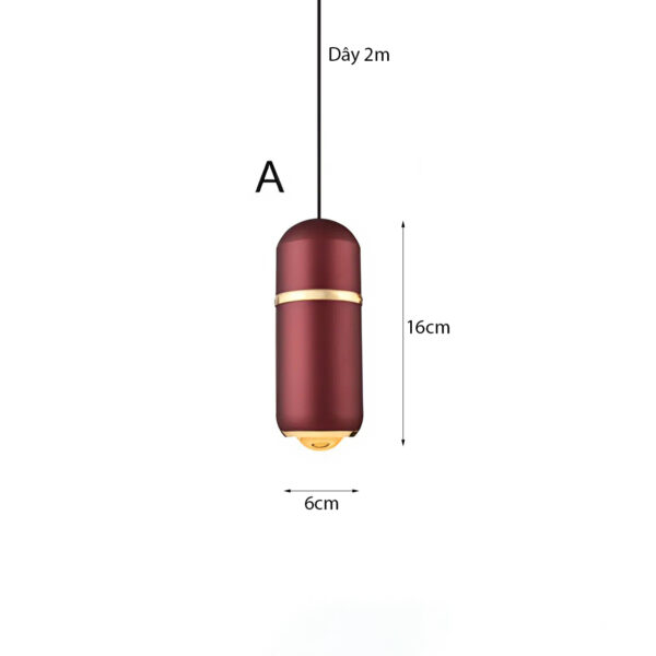 Đèn đầu gường phòng ngủ TL-6232 - Màu tím