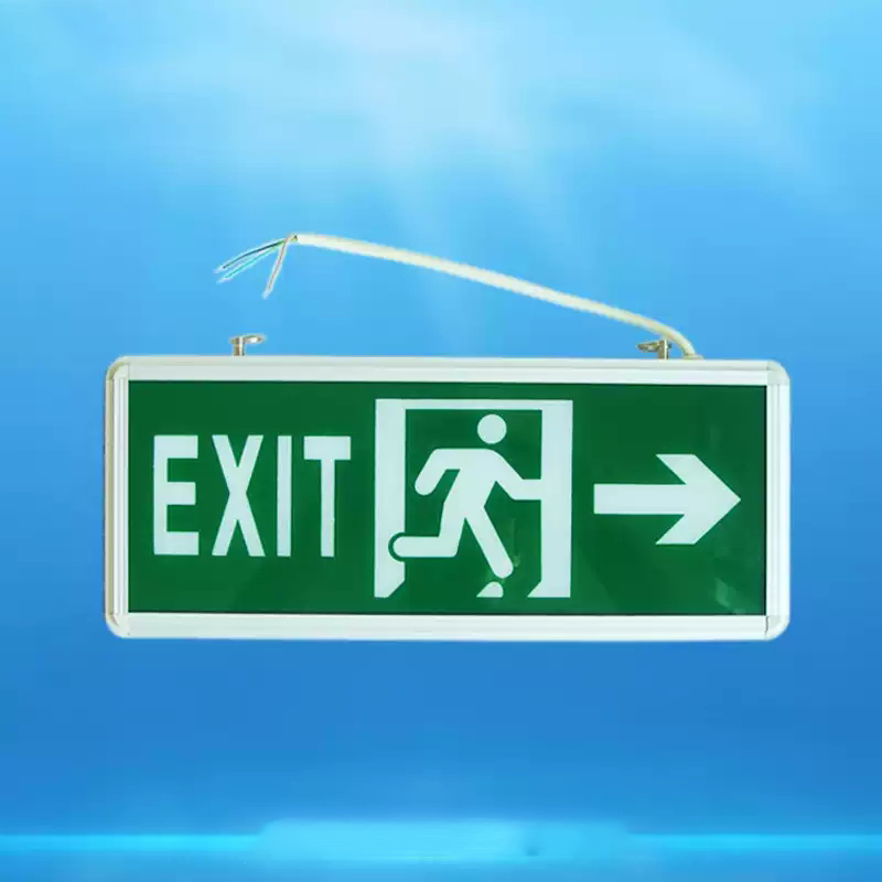 Đèn thoát hiểm hướng phải Exit-Phai - 2 mặt